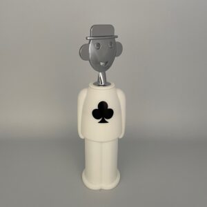 Alessi Alessandro Mendini Corkscrew "Clubs & Hearts"