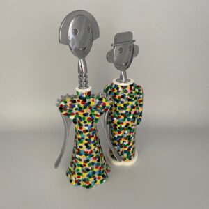 Alessi Alessandro Mendini Anna G & Alessandro M Corkscrew Set "Proust"