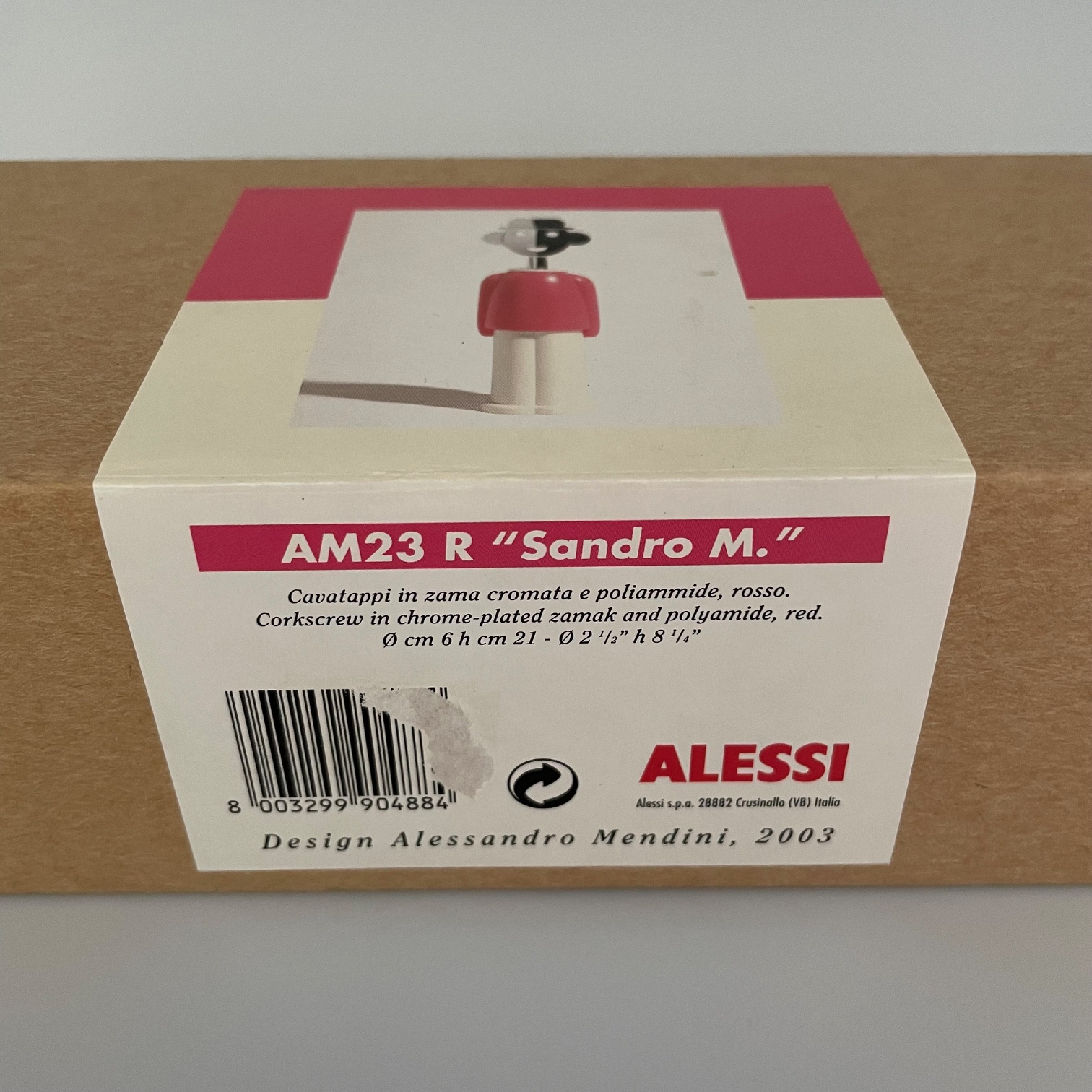 Alessi Alessandro Mendini Corkscrew - Image 4