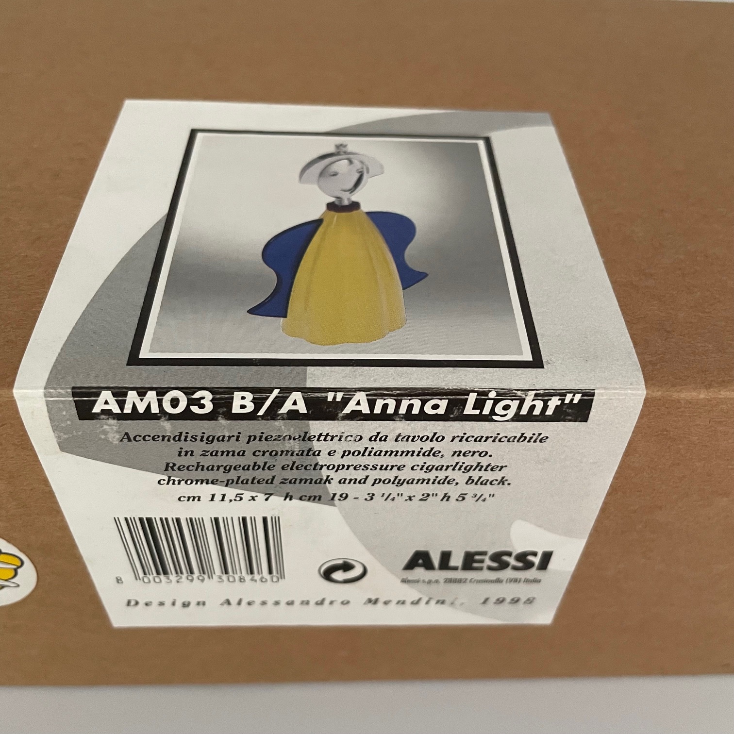 Alessi Alessandro Mendini Cigar Lighter - Image 4