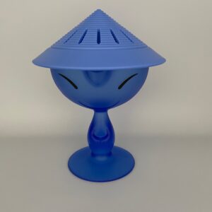 Alessi SG31 AZ "Mandarin" citrus squeezer in blue