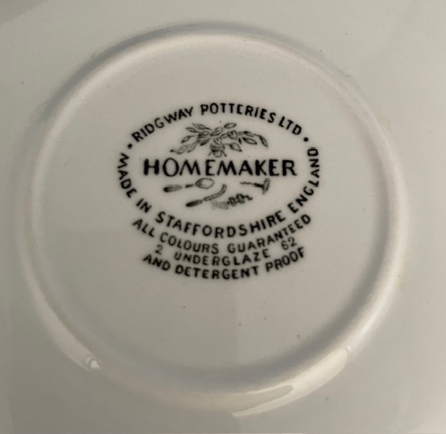 Homemaker Soup Bowl & Saucer - Image 3