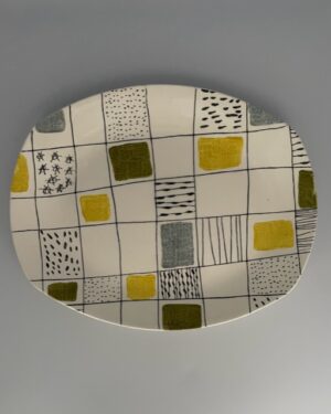 Midwinter Chequers Platter 12"