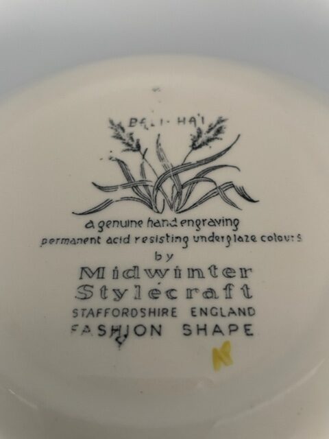 Midwinter Bali-Hai Plate - Image 2