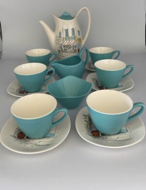 Midwinter Cannes complete Coffee Set