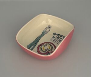 Midwinter Saladware Hors D'ouvres Dish