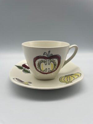 Midwinter Saladware Tea Cup & Saucer