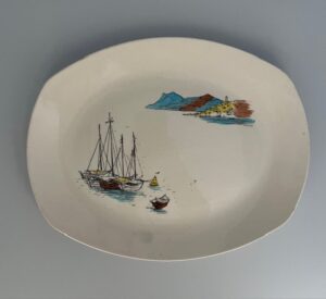 Midwinter Cannes Meat Plate 12"