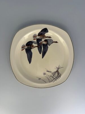 Midwinter Wild Geese Plate 10"