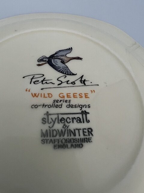 Midwinter Wild Geese Plate - Image 2