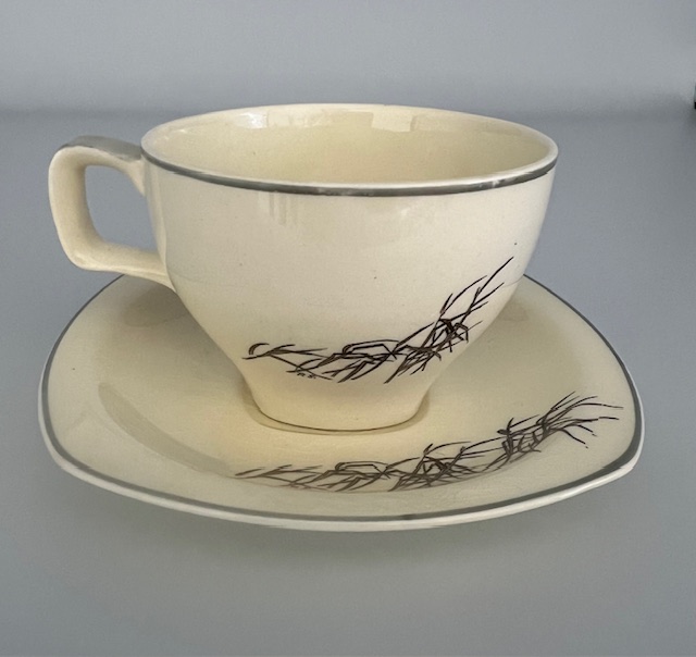 Midwinter Wild Geese Coffee Cup & Saucer - Image 2