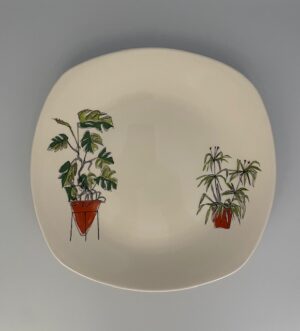 Midwinter Plant Life Plate 10"