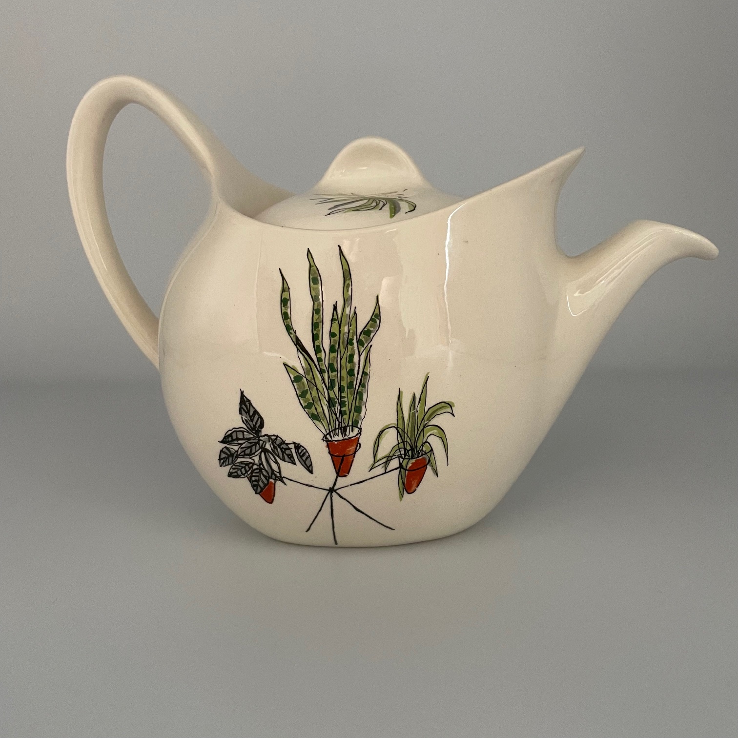 Midwinter Plant Life Tea Pot