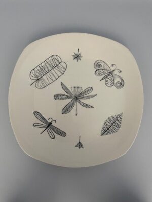 Midwinter Nature Study Plate 10"