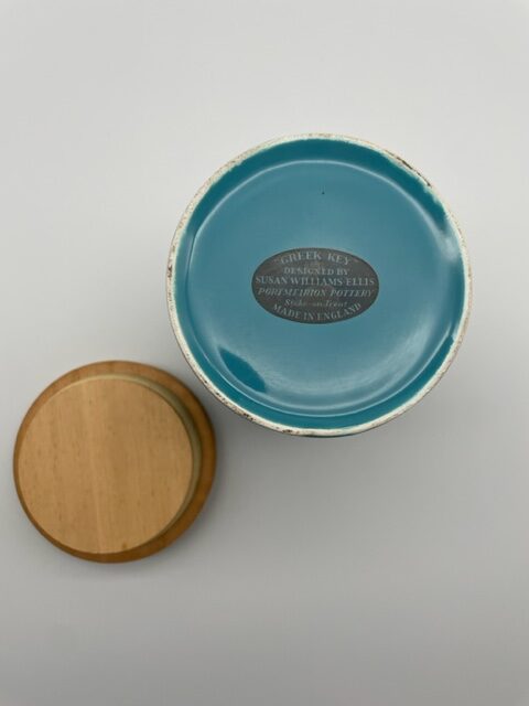 Portmeirion Cannister in Blue Greek Key - Image 2