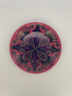 Portmeirion Plate in Pink Monte Sol
