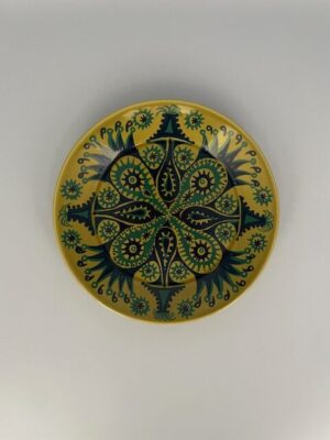 Portmeirion Plate in Yellow Monte Sol.