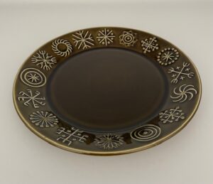 Portmeirion Plate in Green Totem