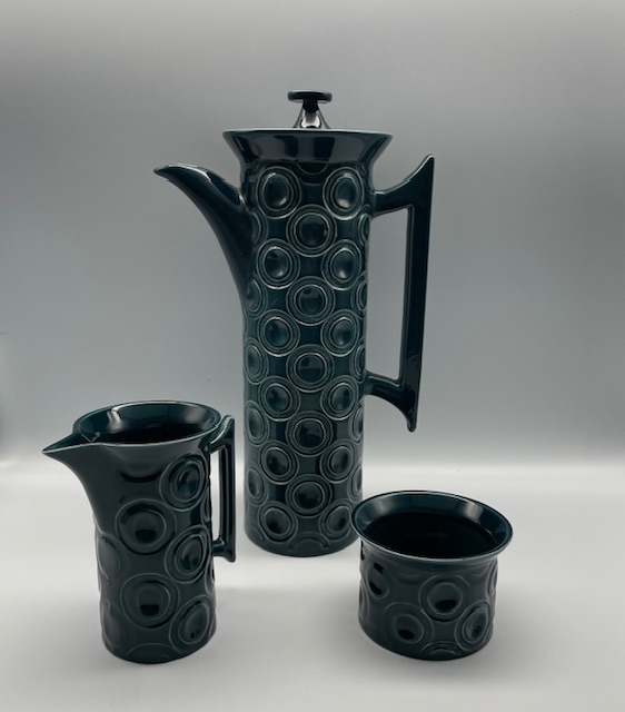 Portmeirion Coffee Set in Blue Jupiter - Image 2