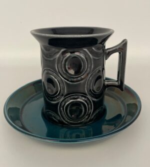 Portmeirion Coffee Cup & Saucer in Blue Jupiter