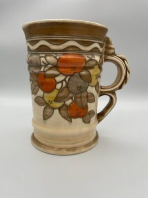 Charlotte Rhead Crown Ducal Vase "Apples"