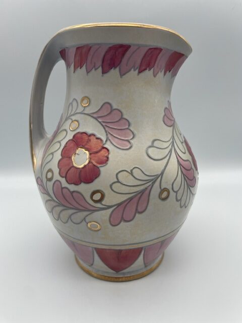 Charlotte Rhead Crown Ducal Vase "Palermo" pattern 5803 c1939 - Image 2