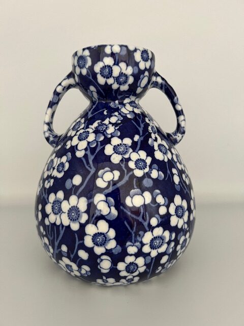 Frederick Rhead Woods & Sons 'Prunus' Vase