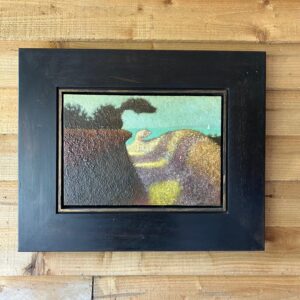 This is an original painting in oil on panel by Simon, titled 'Path to the Sea’, dated 2004.
