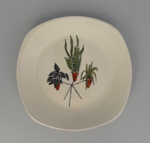 Midwinter Plant Life Plate