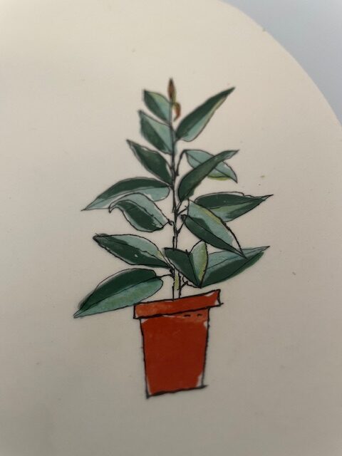 Midwinter Plant Life Plate - Image 3