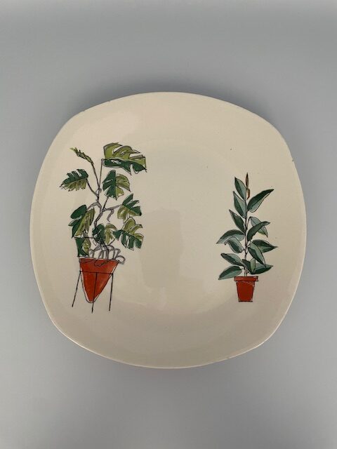 Midwinter Plant Life Plate