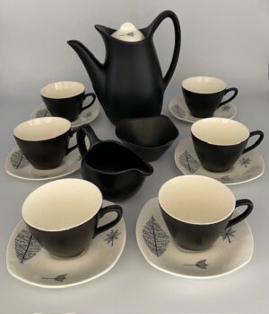Midwinter Nature Study Plate Coffee Set