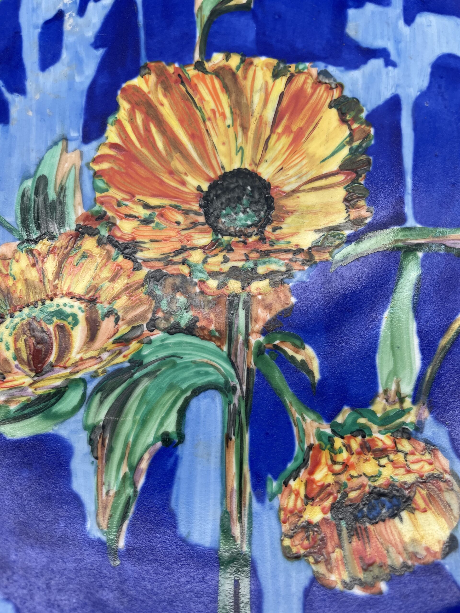 Clarice Cliff Charger "Marigold" 1931 - Image 2