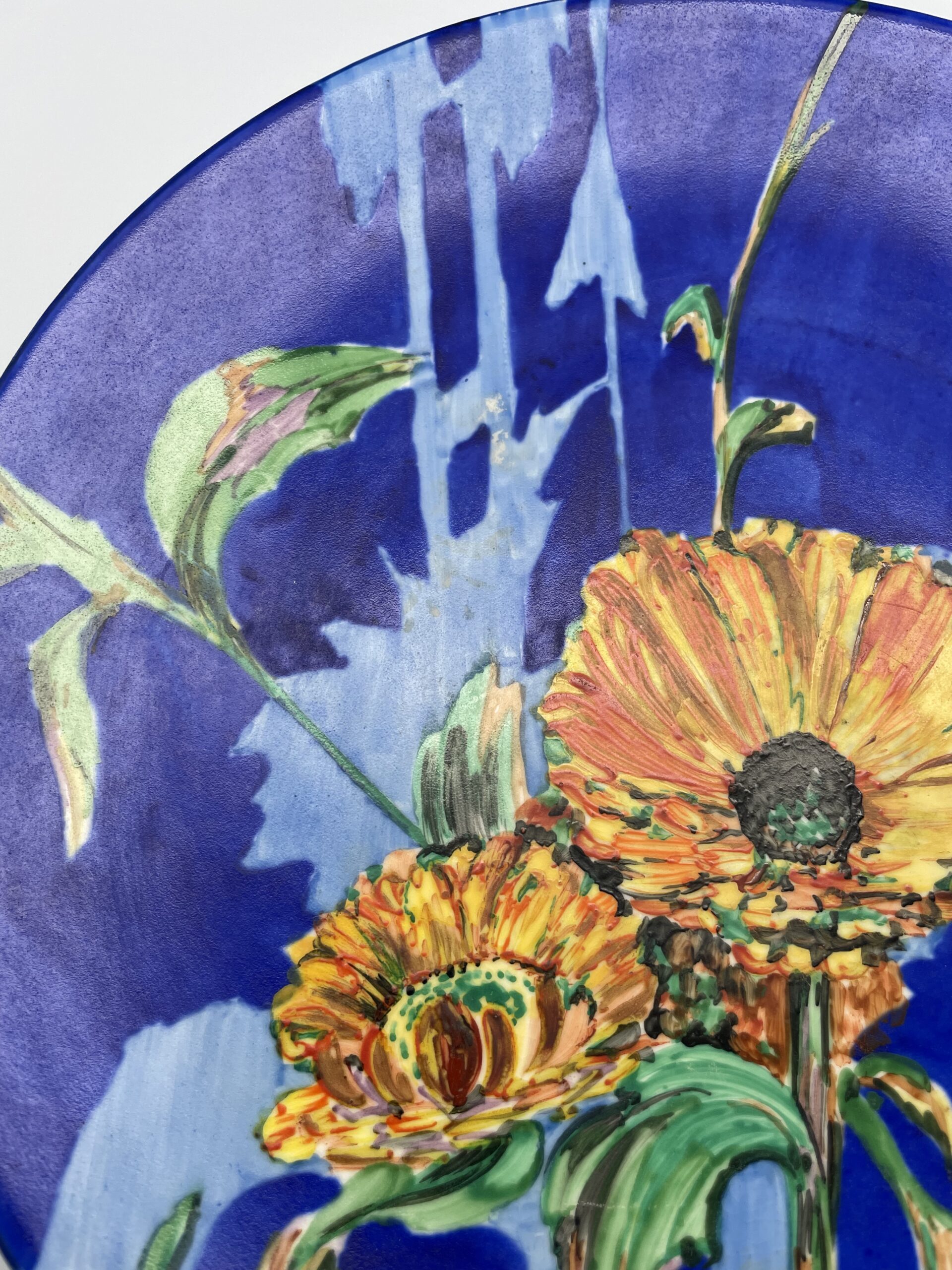 Clarice Cliff Charger "Marigold" 1931 - Image 3