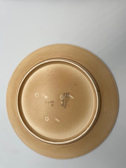 Charlotte Rhead / Eddie Sambrook Bursley Ware Charger pattern TL95 c1950 - Image 2