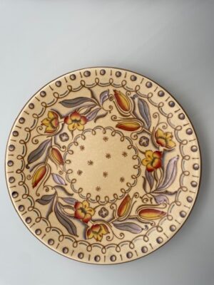 Charlotte Rhead / Eddie Sambrook Bursley Ware Charger pattern TL95 c1950
