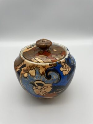 Frederick Rhead Bursley Ware Tobacco Jar "Amstel" c1923
