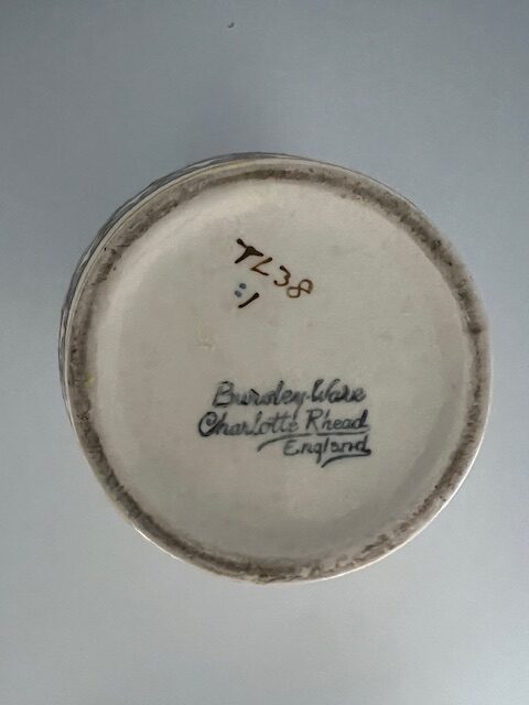 Charlotte Rhead Bursley Ware Vase Pattern TL38 c1954 - Image 6