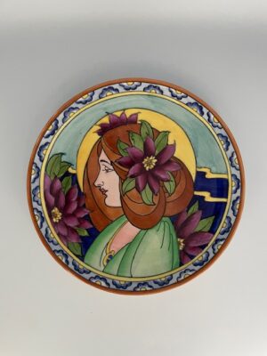 Charlotte Rhead Burleigh Ware Plaque pattern number 4349 c1928/29