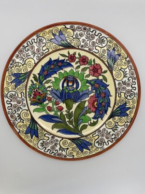 Charlotte Rhead Burleigh Ware Plaque "Persian" pattern 4013 c1927